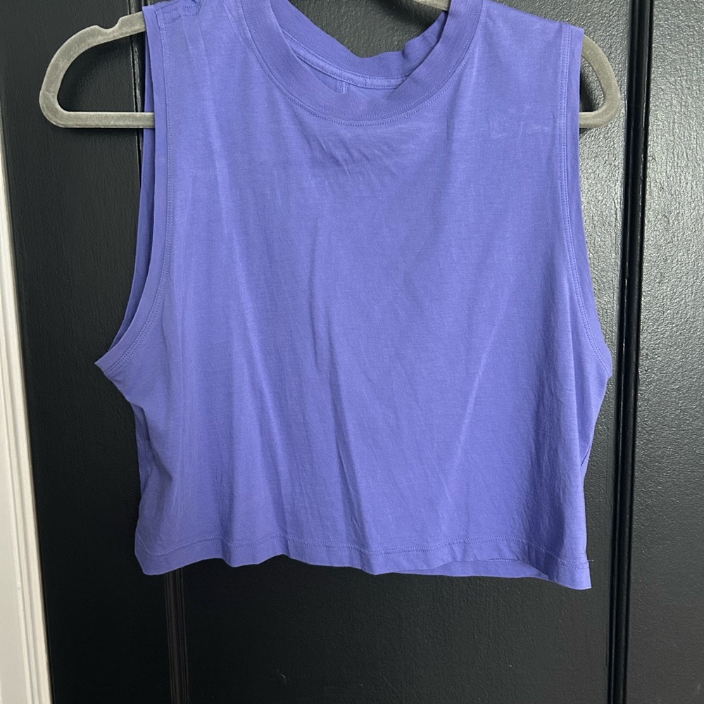 lululemon All Yours Cropped Cotton Tank